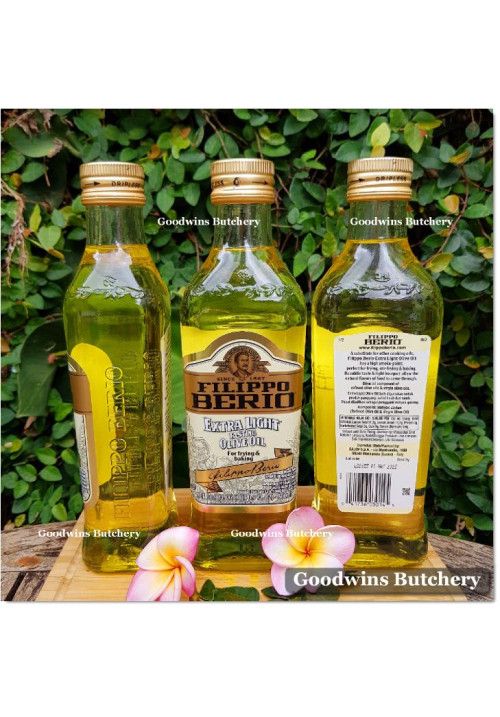 Oil OLIVE OIL Filippo Berio Italy EXTRA LIGHT minyak zaitun 500ml